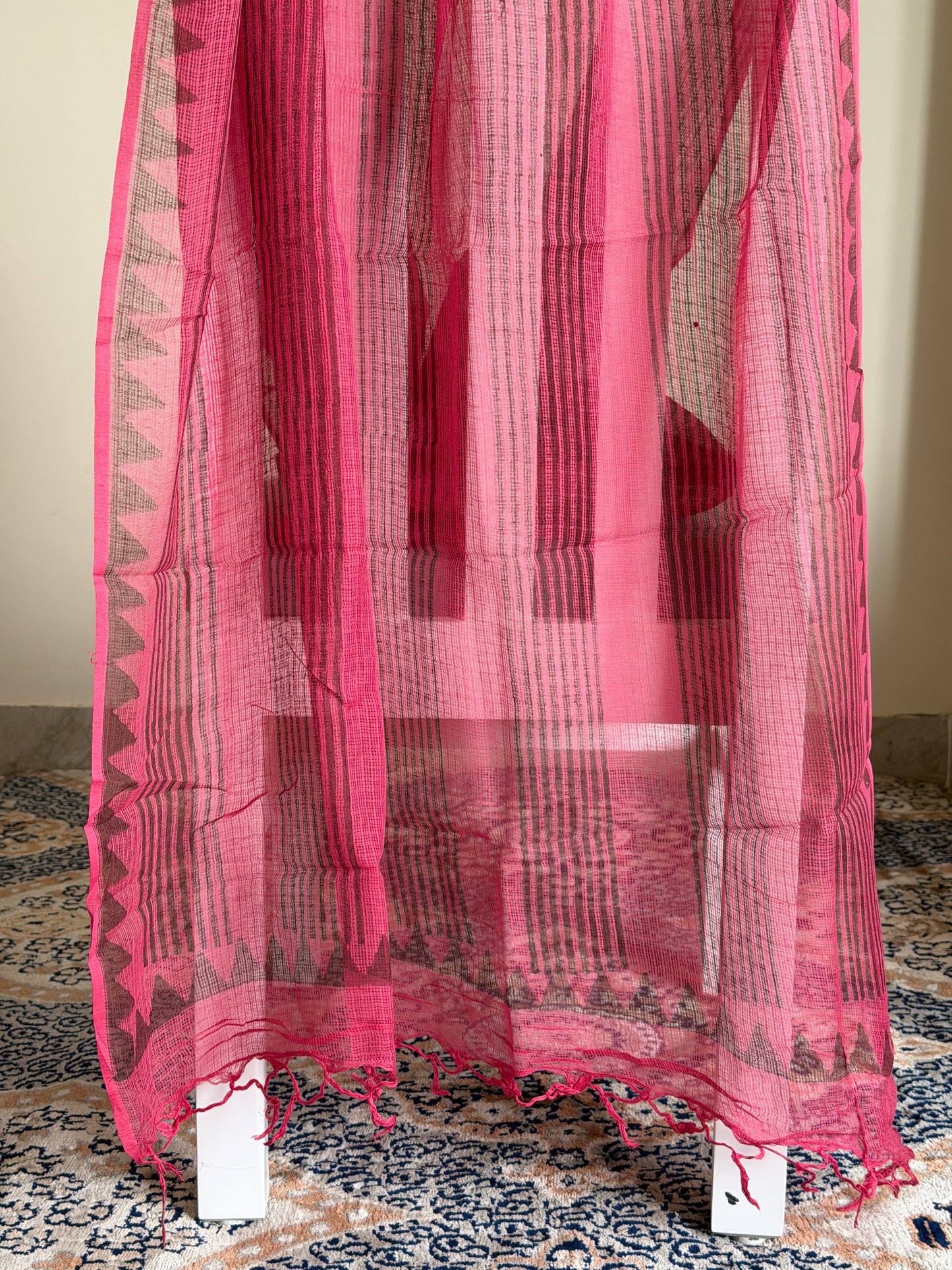 Pure Cotton Hand Block Printed Suit Set with Kota Dupatta