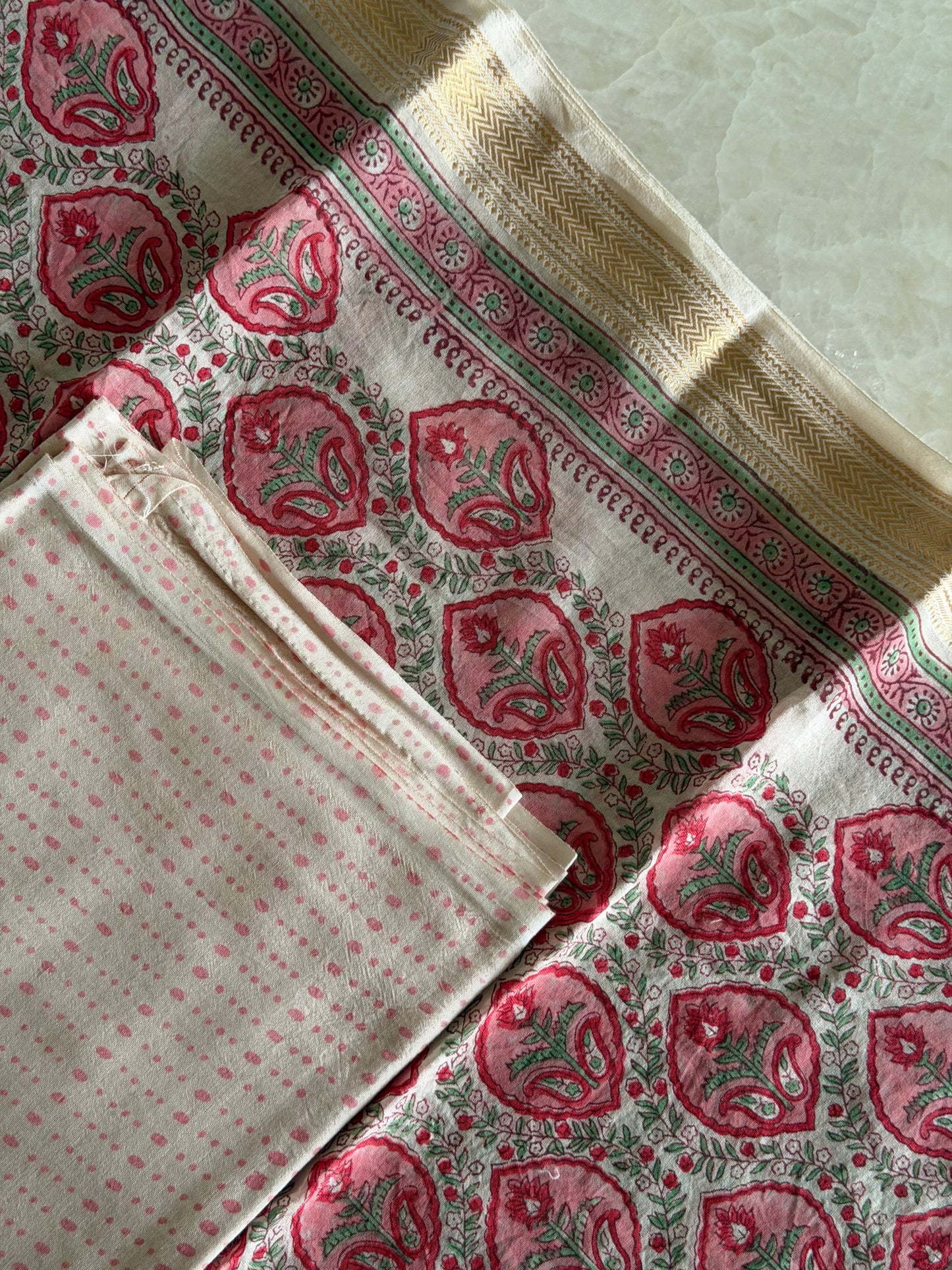 Premium Maheshwari Suit Set
