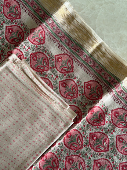 Premium Maheshwari Suit Set