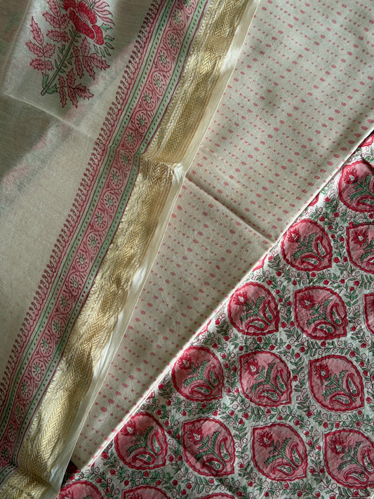 Premium Maheshwari Suit Set