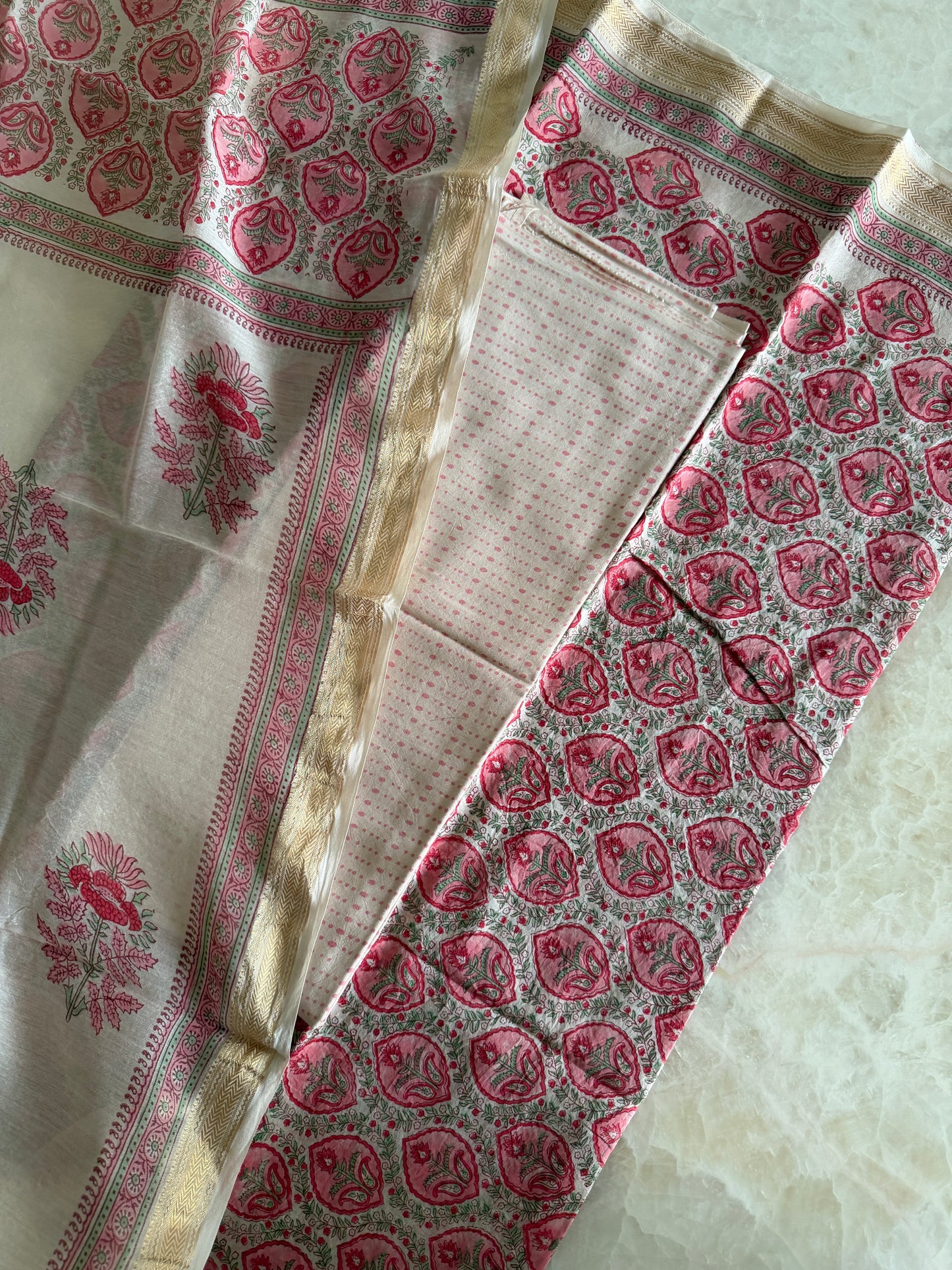 Premium Maheshwari Suit Set