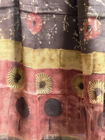 Tissue Modal Silk Suit Set with Nashpal Print