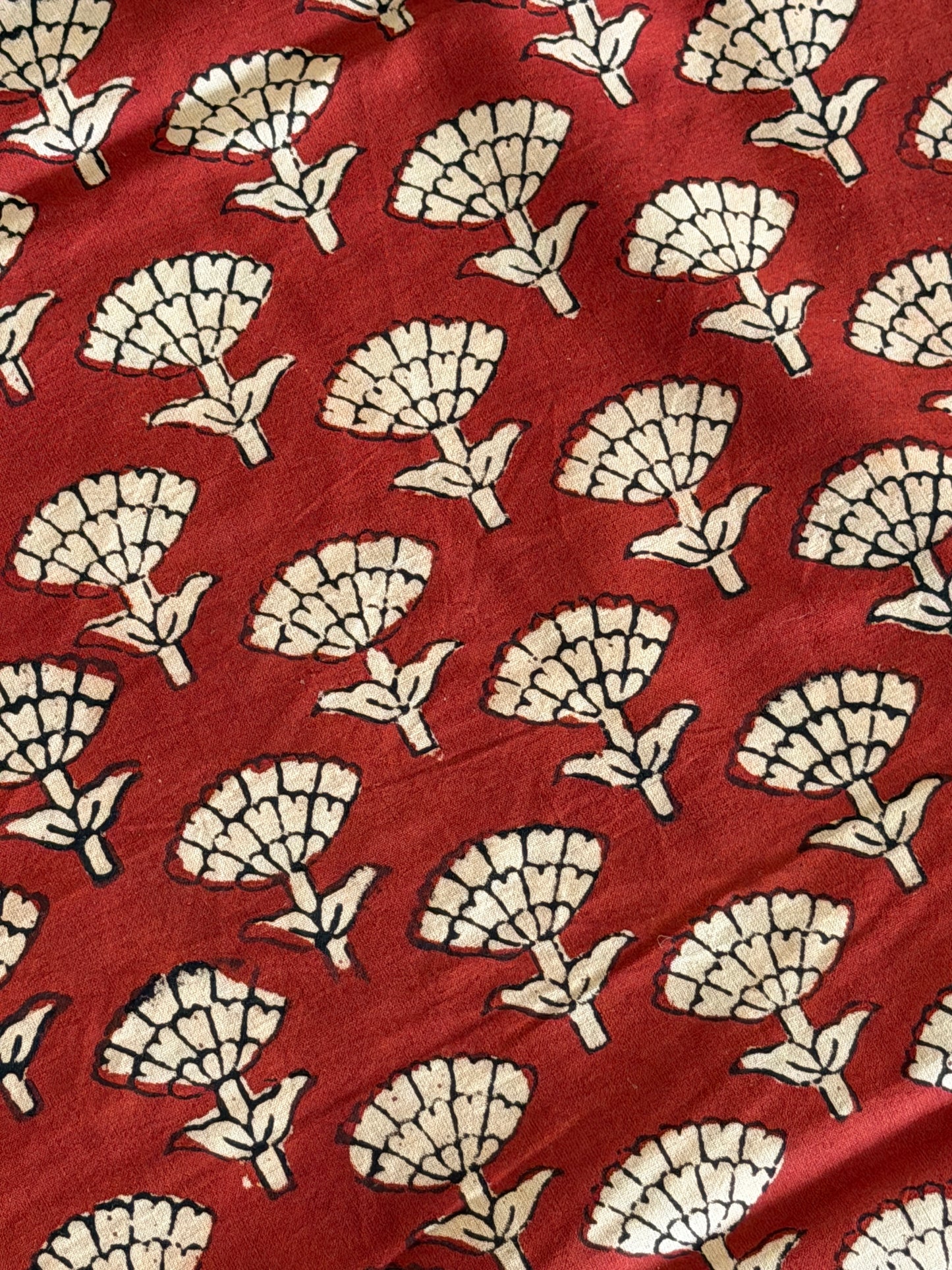 Pure Cotton Hand Block Printed Suit Set with Kota Dupatta