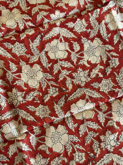 Chanderi Silk Unstitched 3 Piece Suit Set