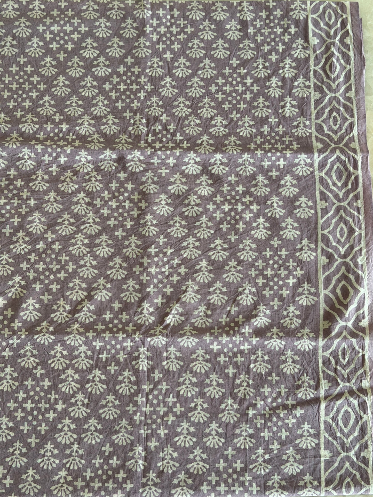 Pure Cotton Hand Block Printed Suit Set