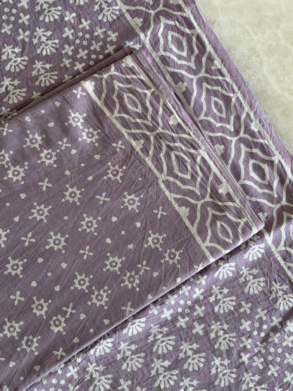 Pure Cotton Hand Block Printed Suit Set