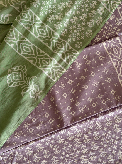 Pure Cotton Hand Block Printed Suit Set