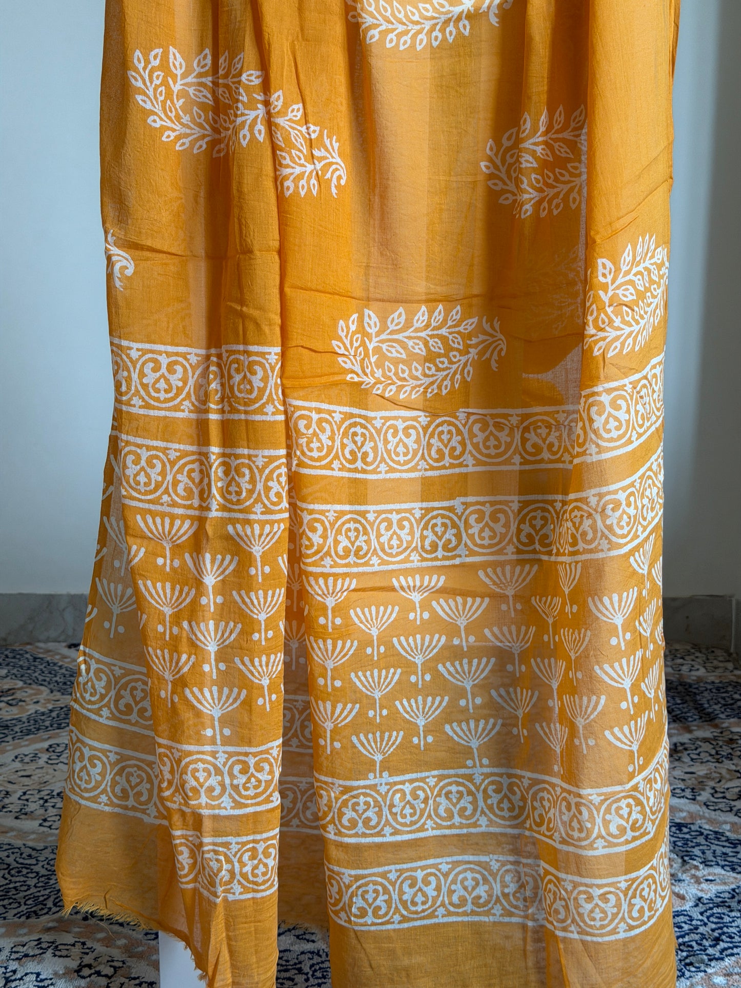 Pure Cotton Hand Block Printed Suit Set