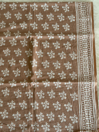 Pure Cotton Hand Block Printed Suit Set