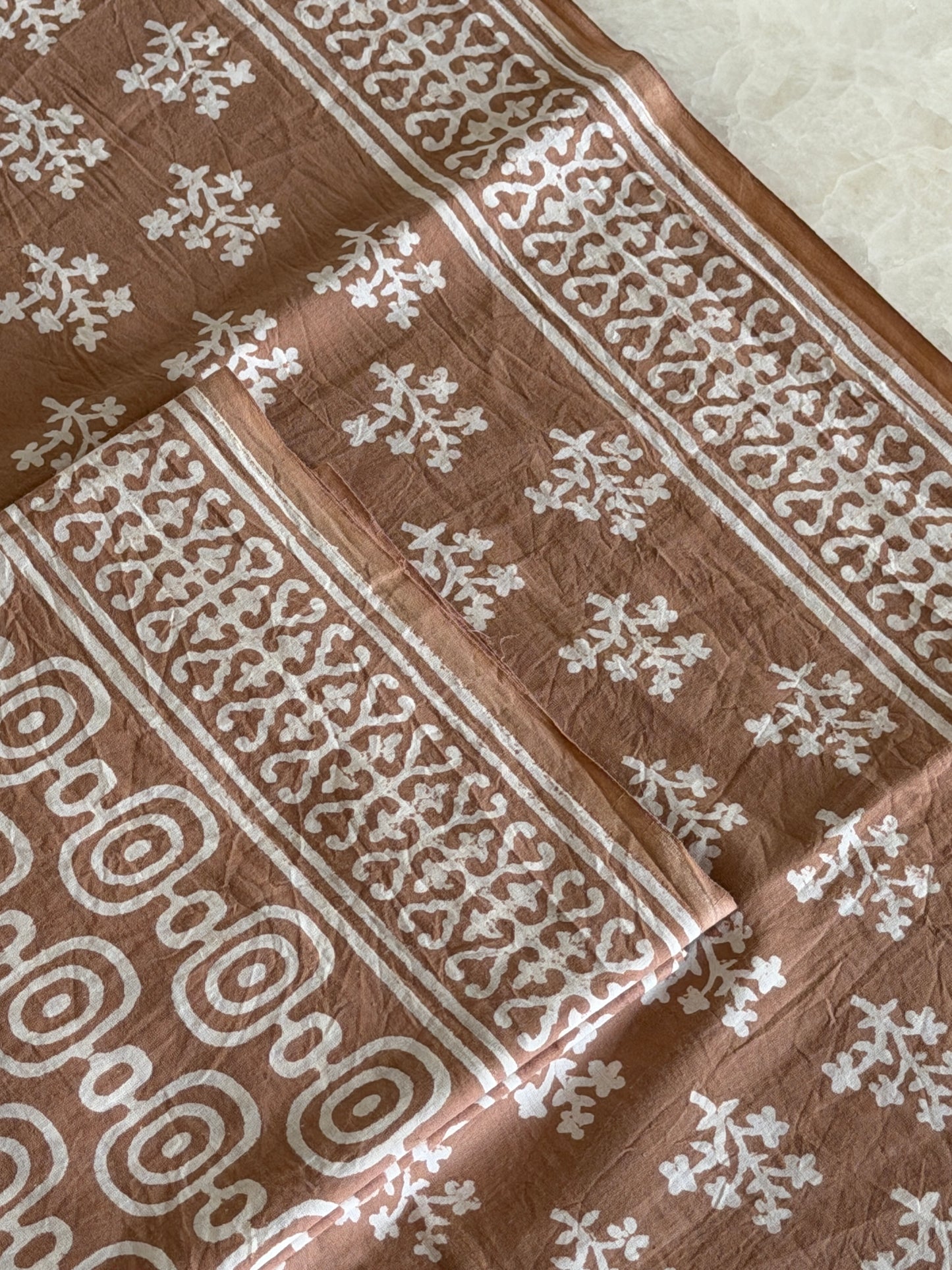 Pure Cotton Hand Block Printed Suit Set