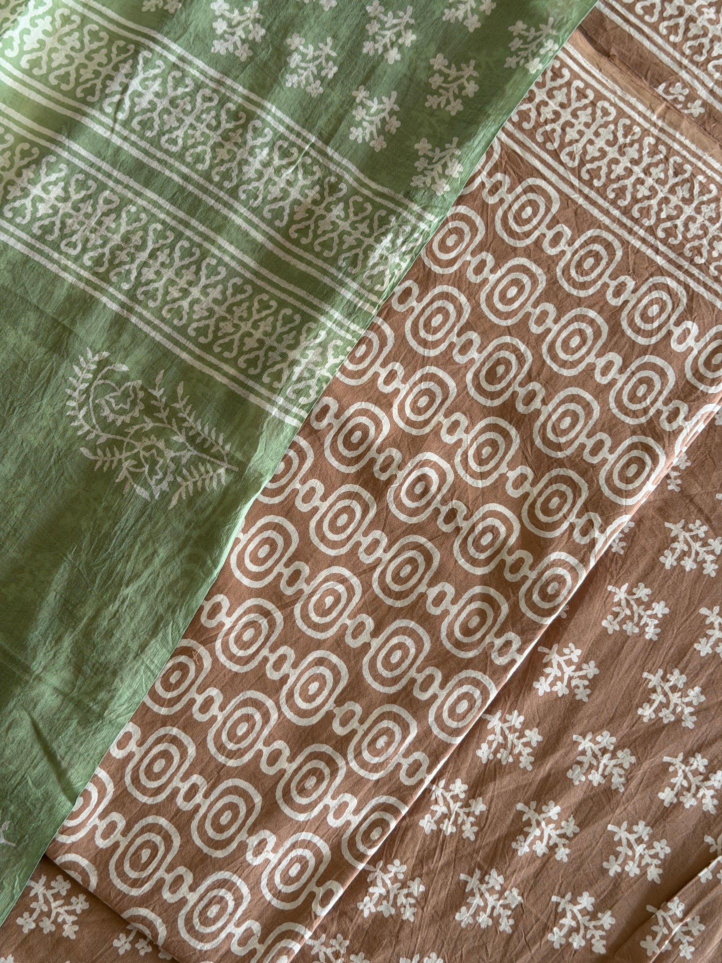 Pure Cotton Hand Block Printed Suit Set