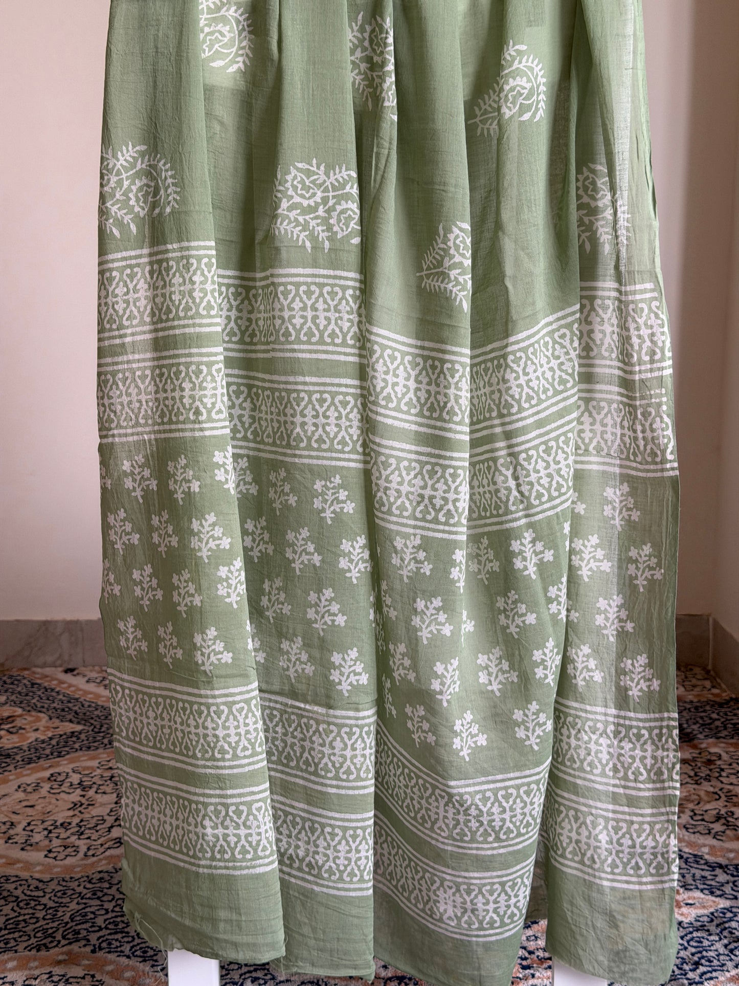 Pure Cotton Hand Block Printed Suit Set