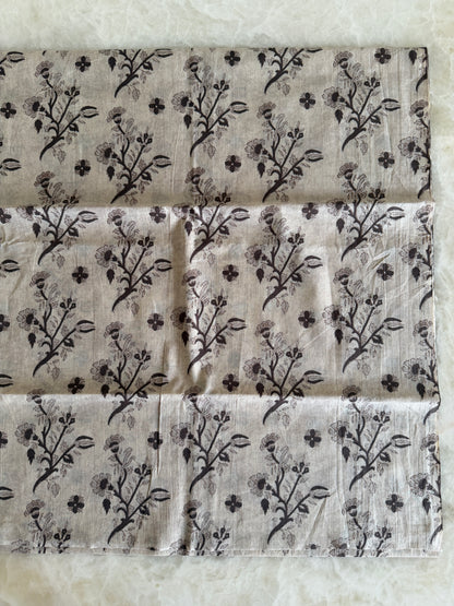 Pure Cotton Hand Block Printed Suit Set with Kota Dupatta