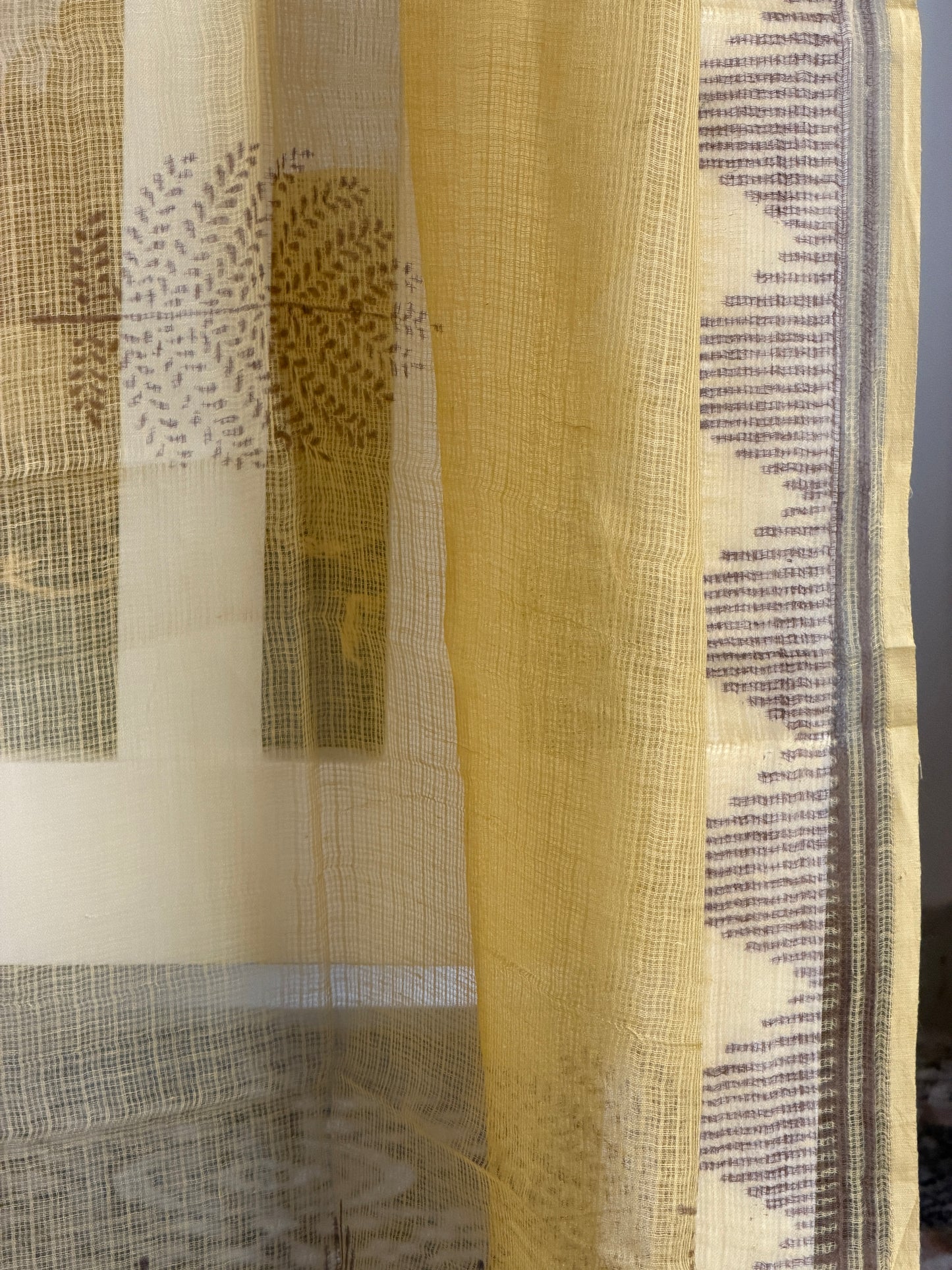 Pure Cotton Hand Block Printed Suit Set with Kota Dupatta