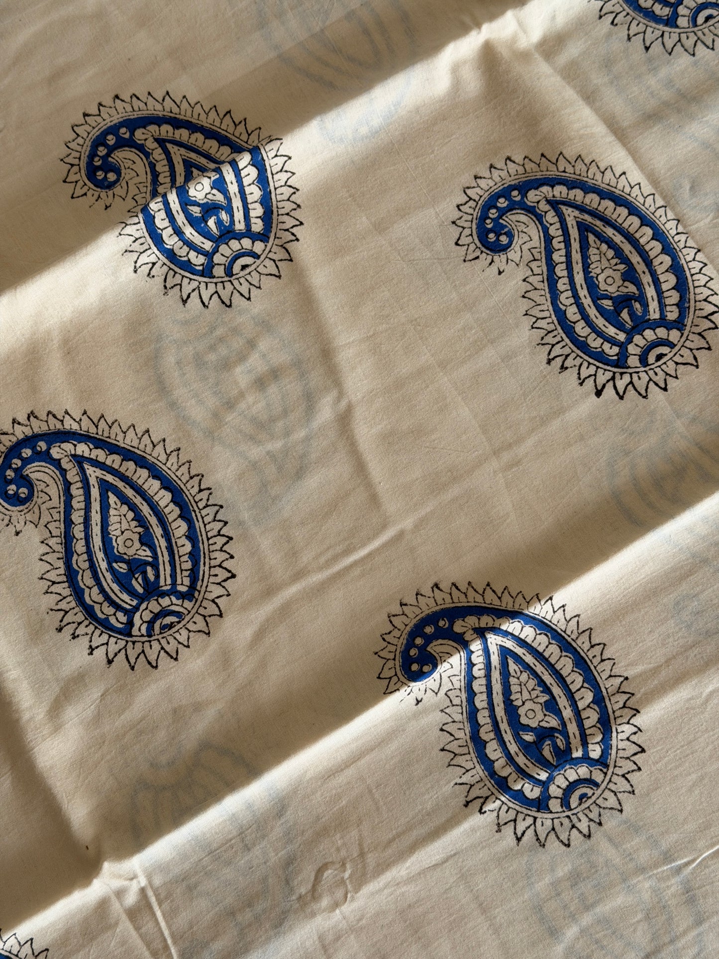 Pure Cotton Hand Block Printed Suit Set with Kota Dupatta