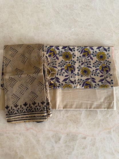 Pure Cotton Hand Block Printed Suit Set