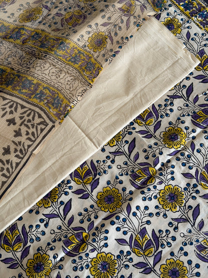 Pure Cotton Hand Block Printed Suit Set