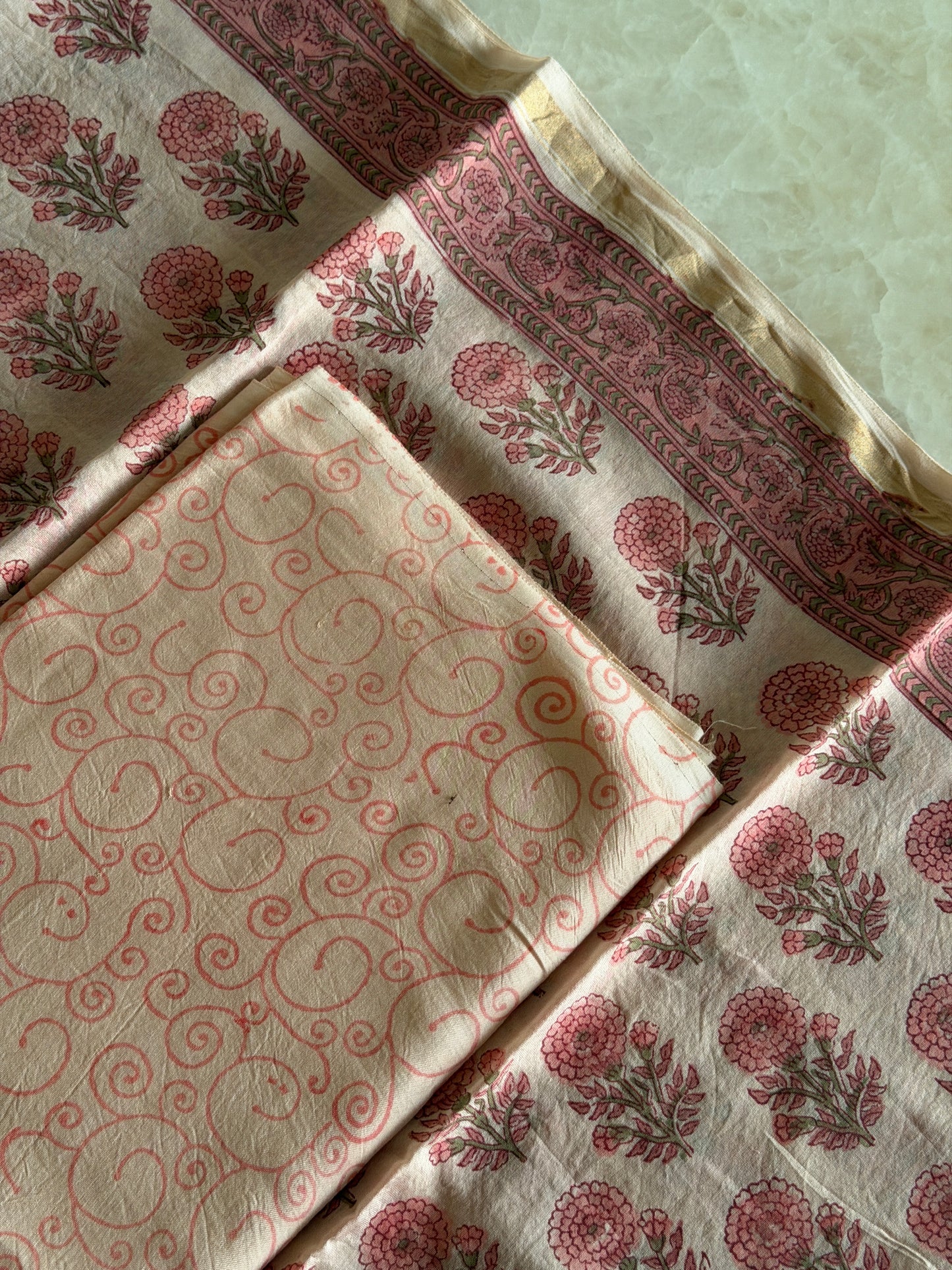 Premium Chanderi Silk Suit Set