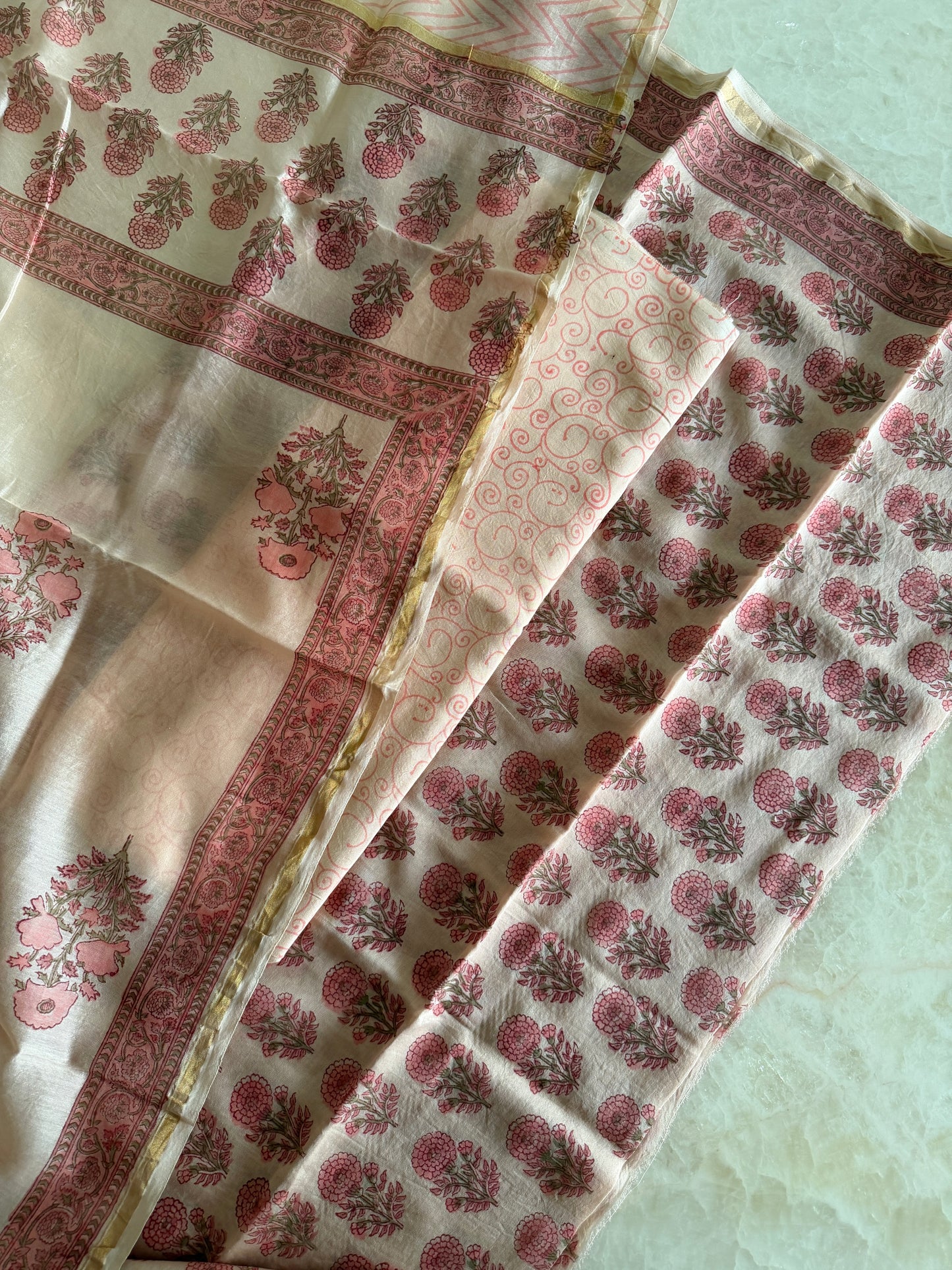 Premium Chanderi Silk Suit Set
