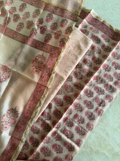 Premium Chanderi Silk Suit Set