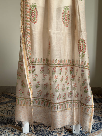 Premium Chanderi Silk Suit Set