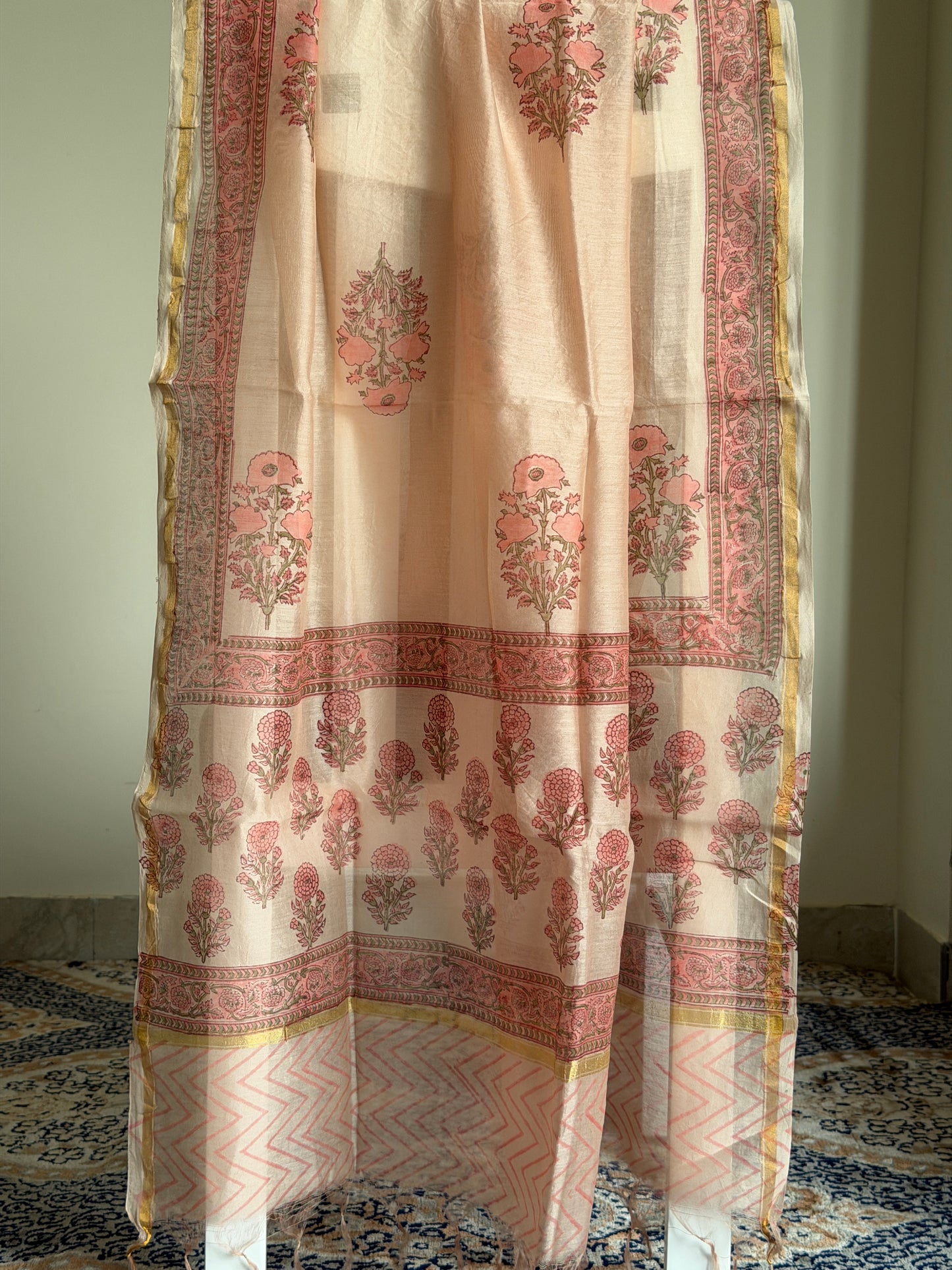 Premium Chanderi Silk Suit Set
